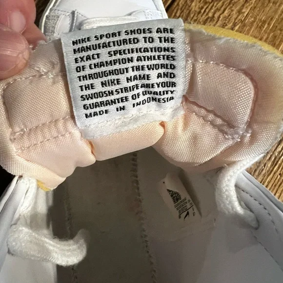 Nike Blazer Mid '77 Vintage black white high top leather shoe ~Women’s Size 9 - Picture 8 of 10